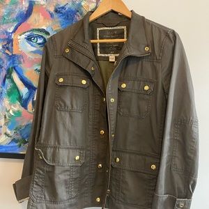 J.Crew Green Utility Jacket